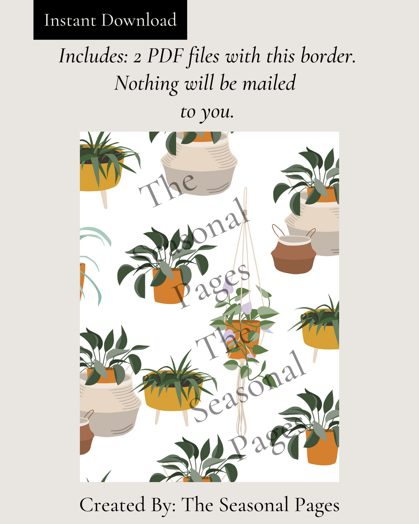 Printable Summer 102 Stationery