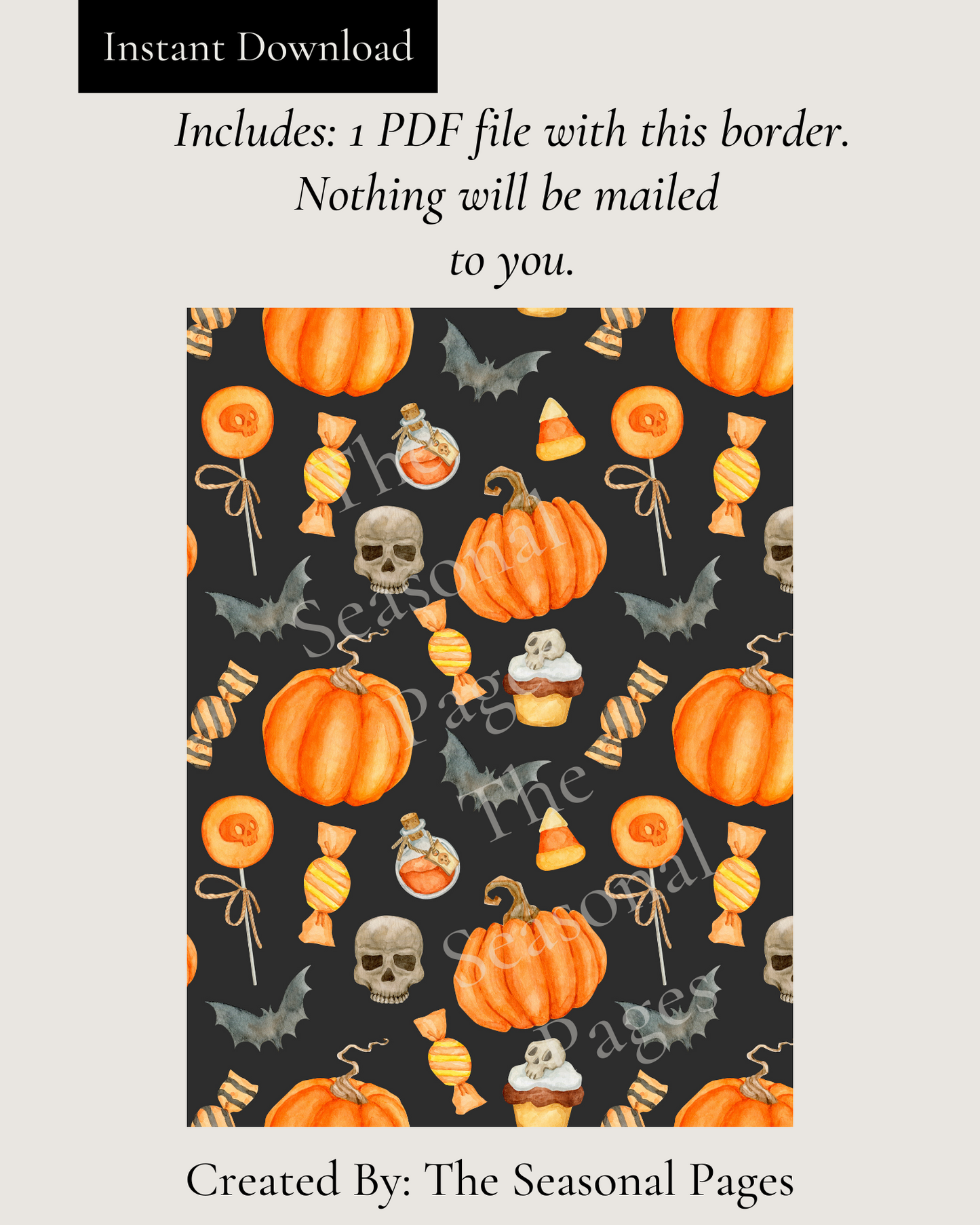 Fall Wonder Stationery Printable