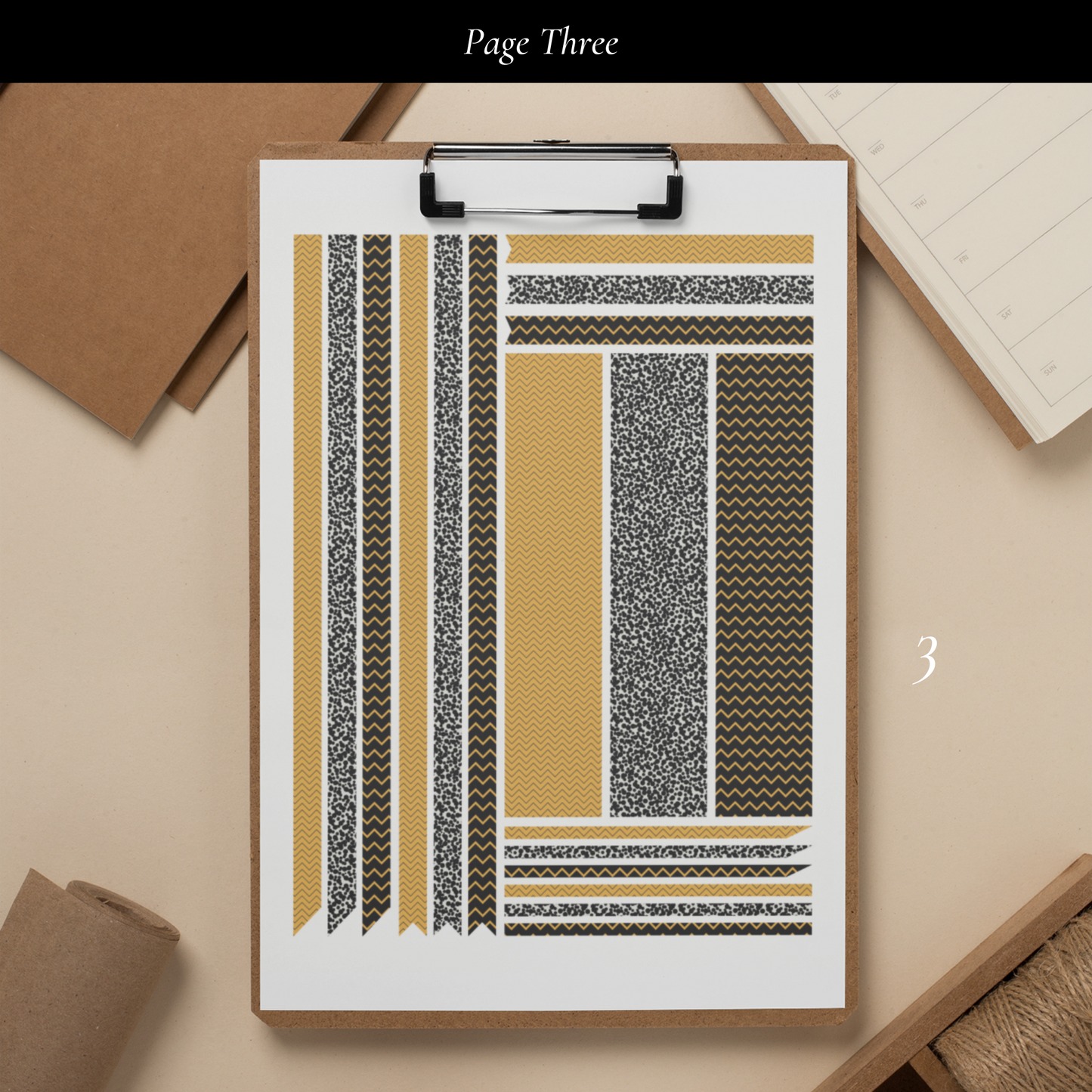 Printable The Bee Planner Sticker Set