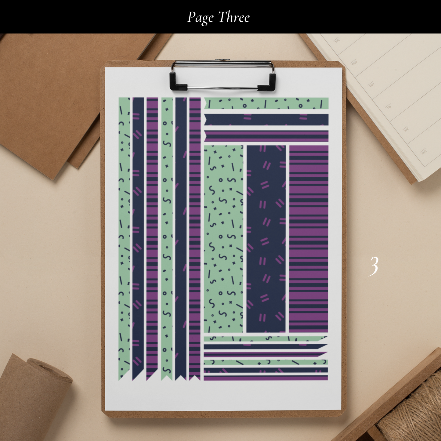 Printable The Clever Attitude Planner Sticker Set