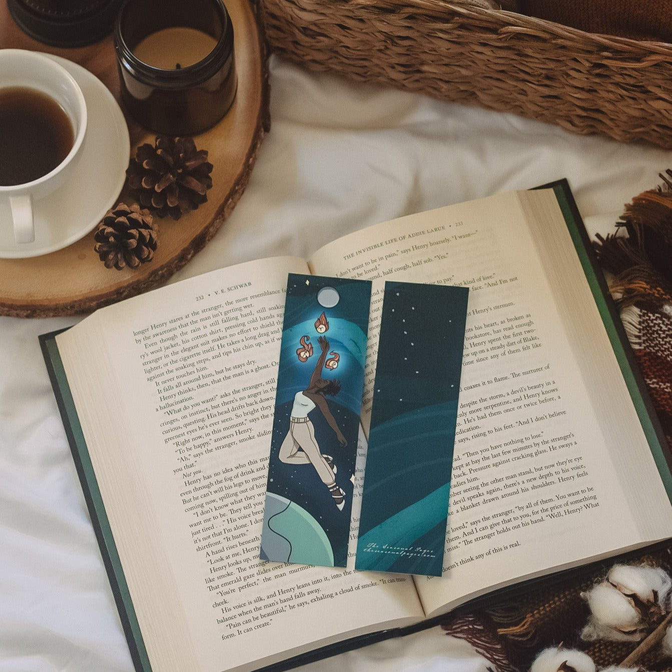 Fire Sign Bookmark