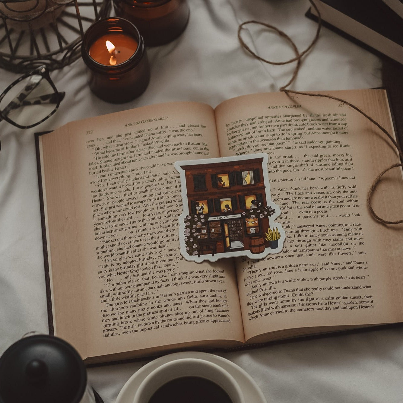 The Bookshop Vinyl Sticker