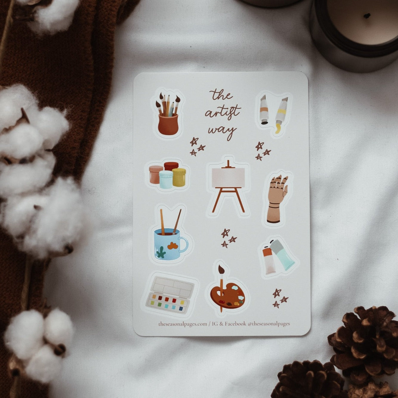 The Artist Way Sticker Sheet