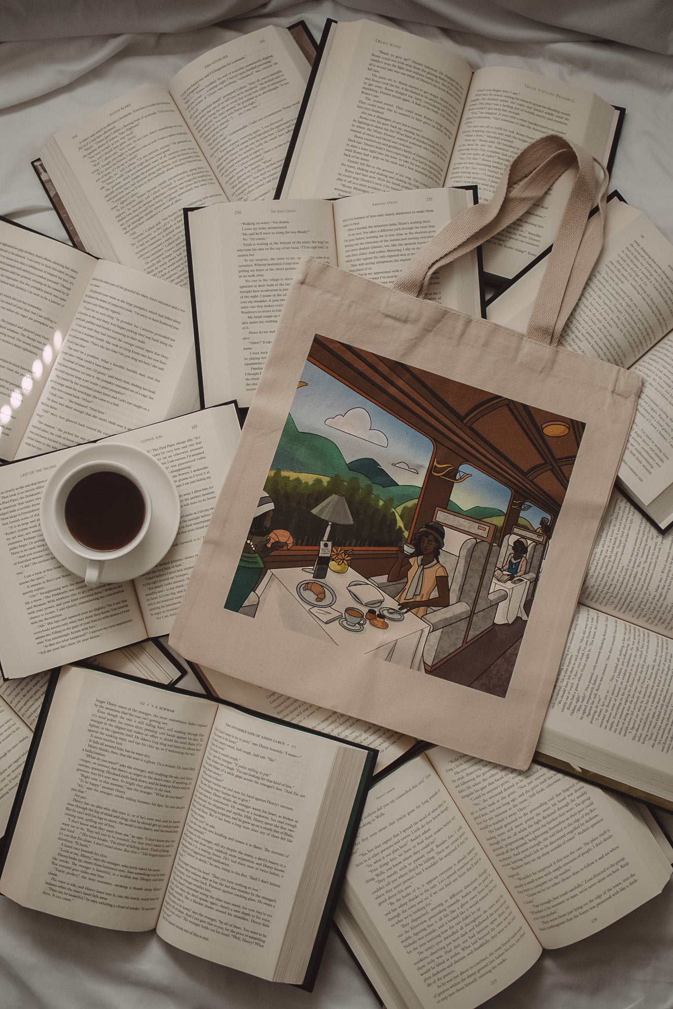 Train Adventures Tote