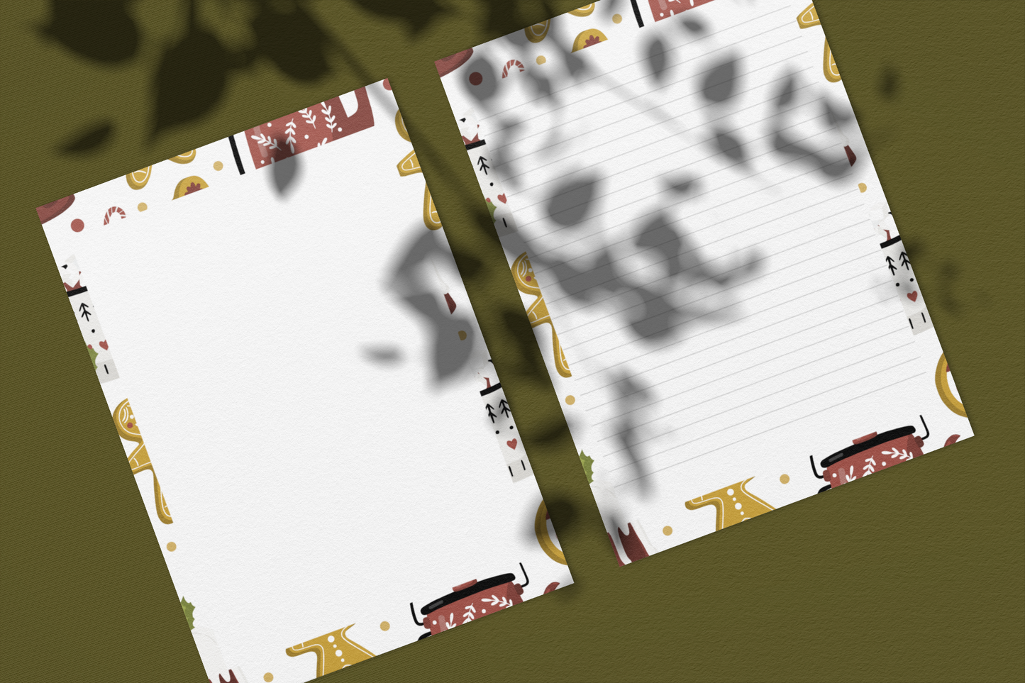 Printable Winter 102 Stationery