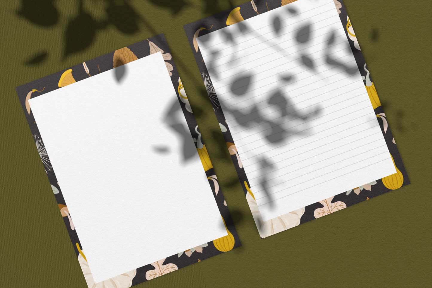 Printable Fall 101 Stationery