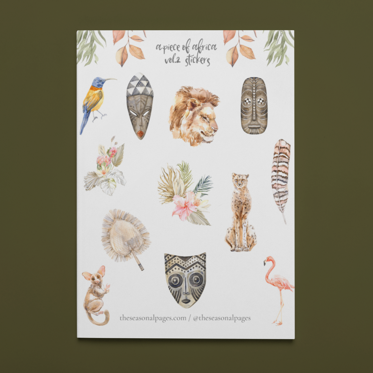 Printable A Piece Of Africa Vol. 2 Sticker Set