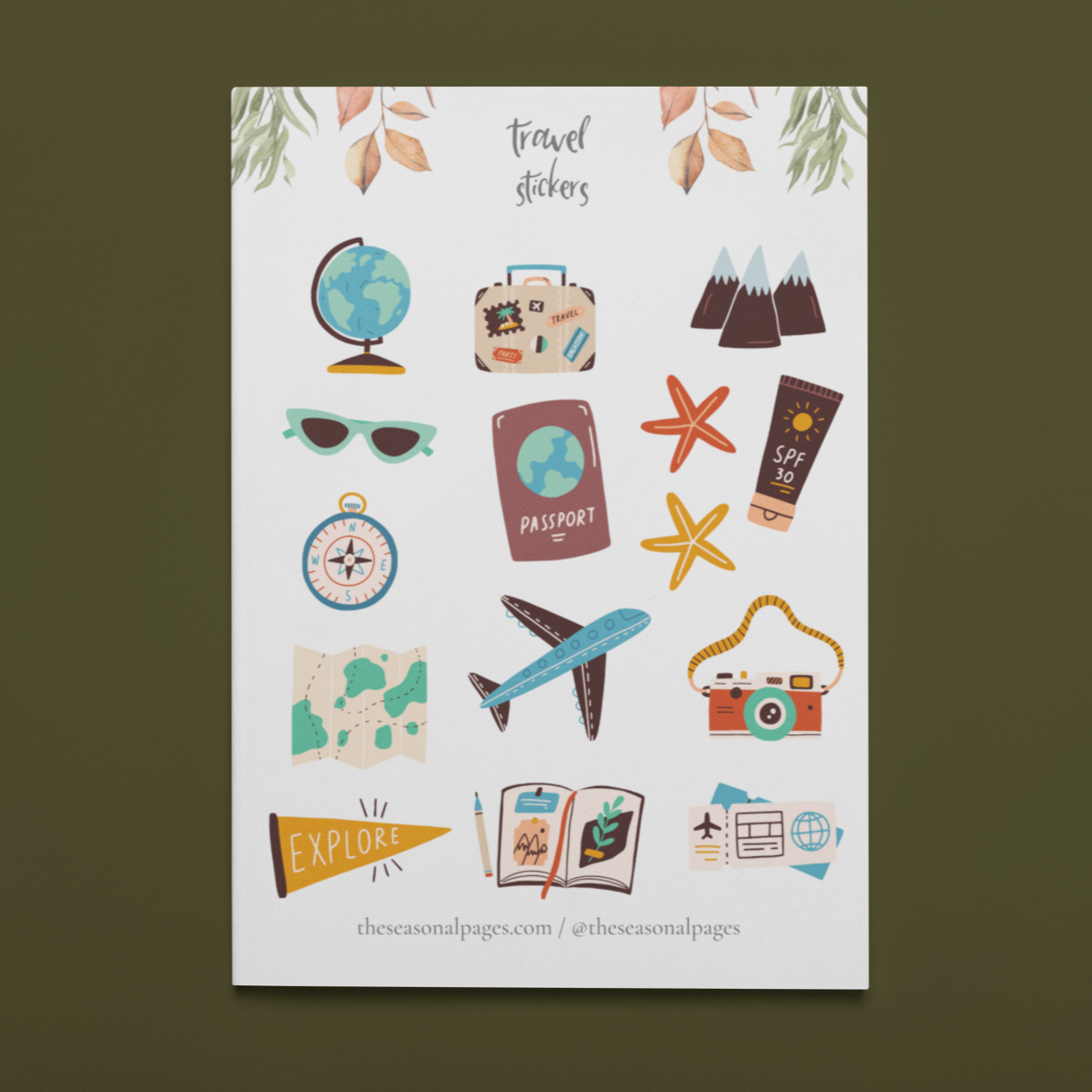 Printable Travel Sticker Set – The Seasonal Pages printable-travel-sticker-set-the-seasonal-pages