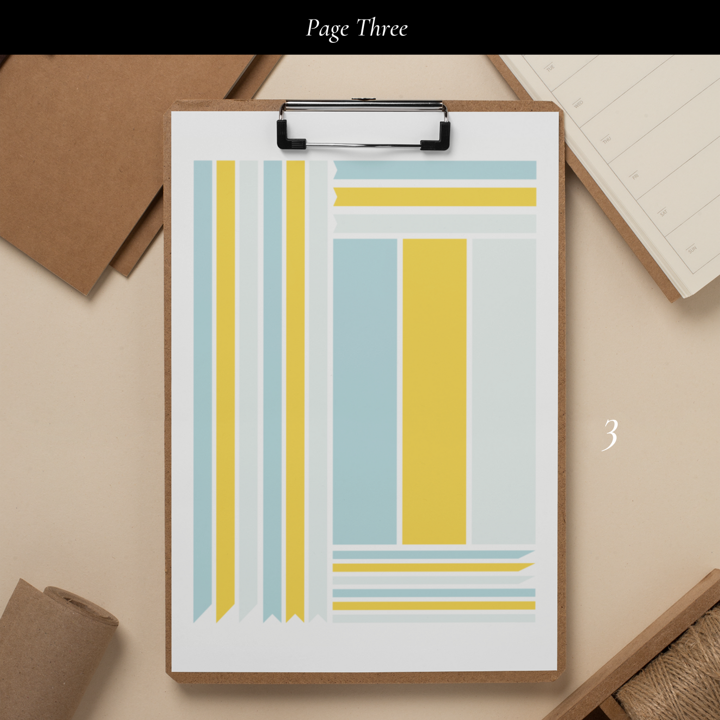 Printable Sunny Planner Sticker Set