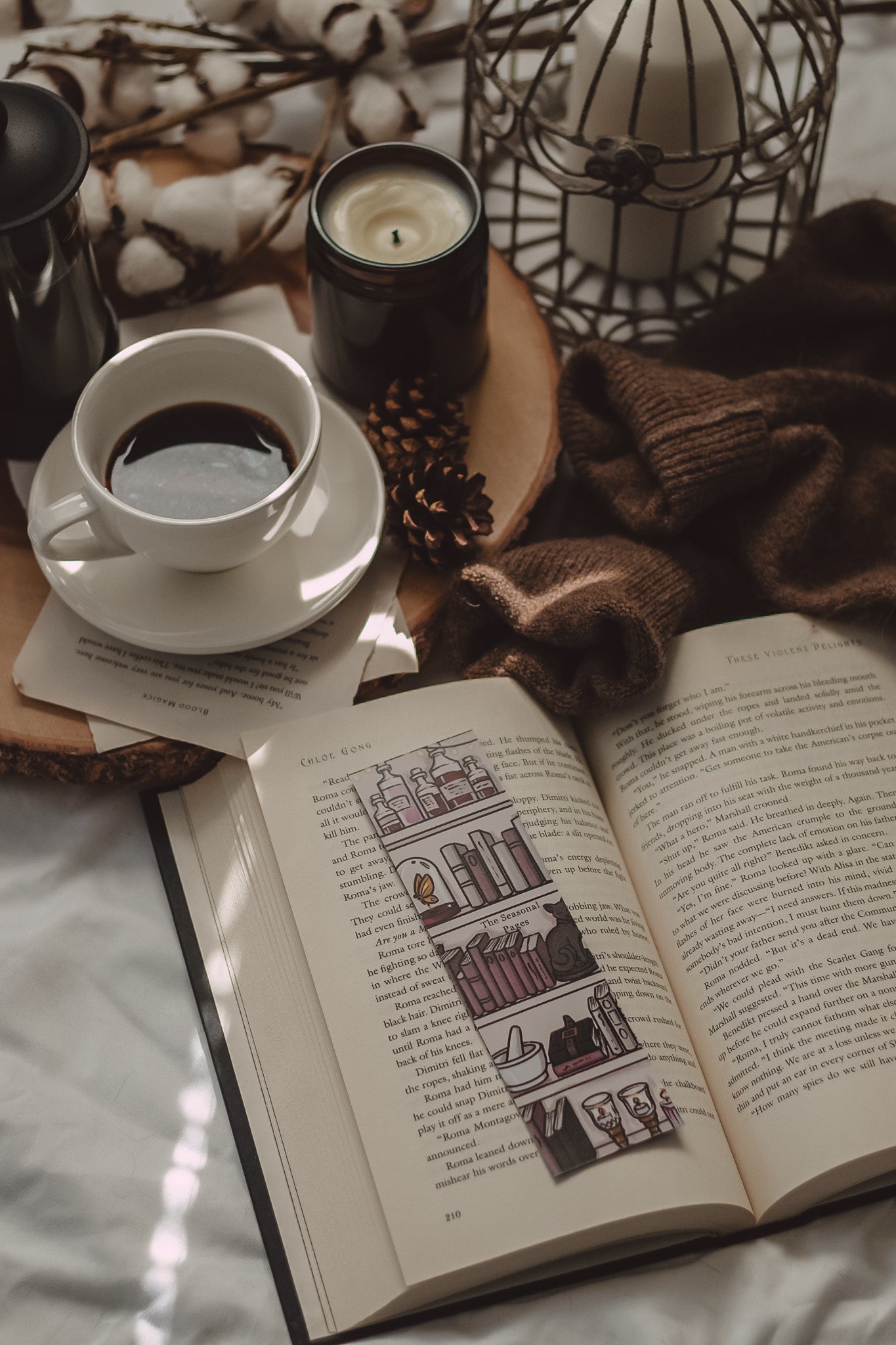 The Charmed Bookshelf Bookmark