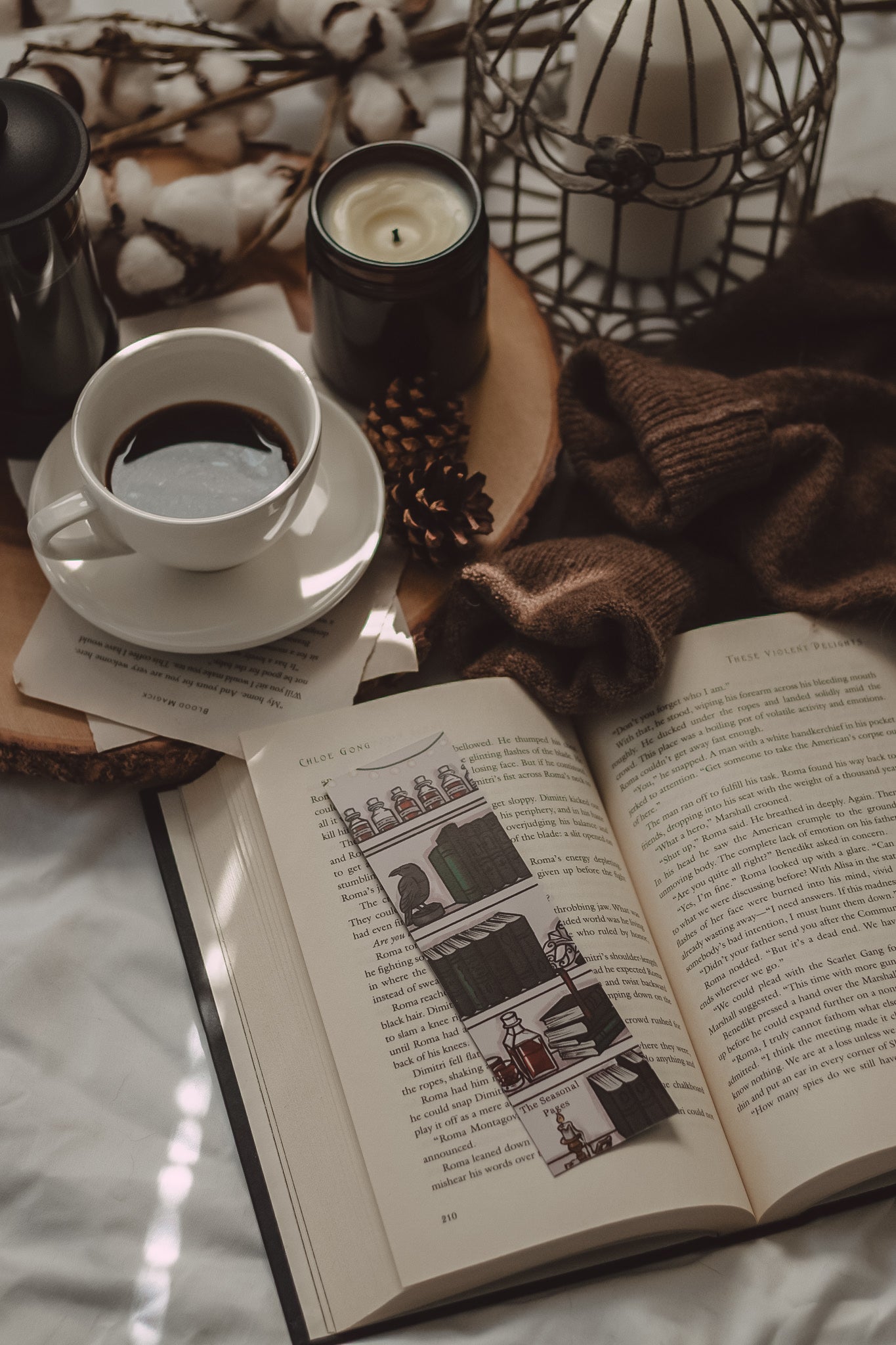 The Vampire Diaries Bookshelf Bookmark