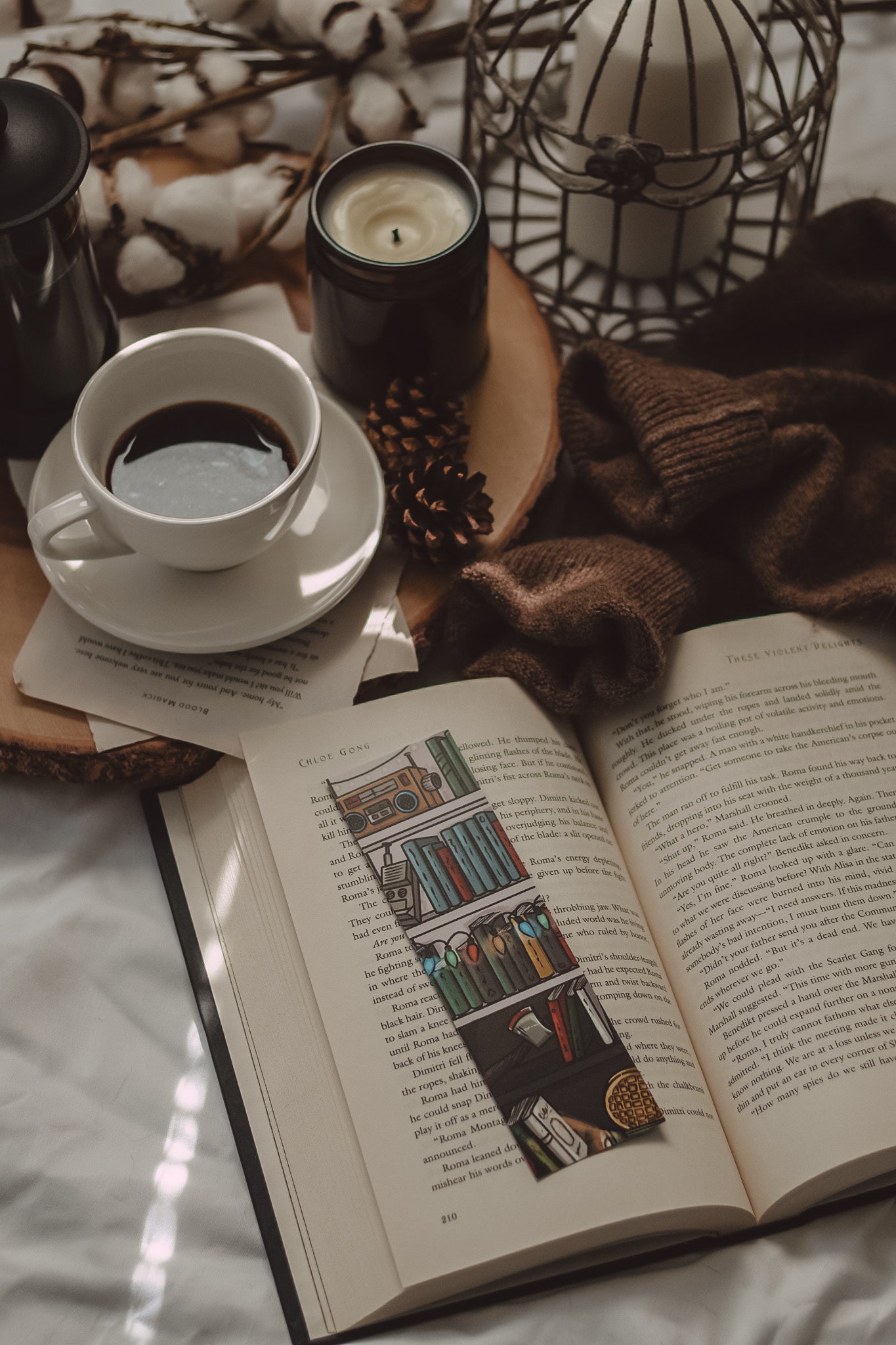 The Stranger Things Bookshelf Bookmark