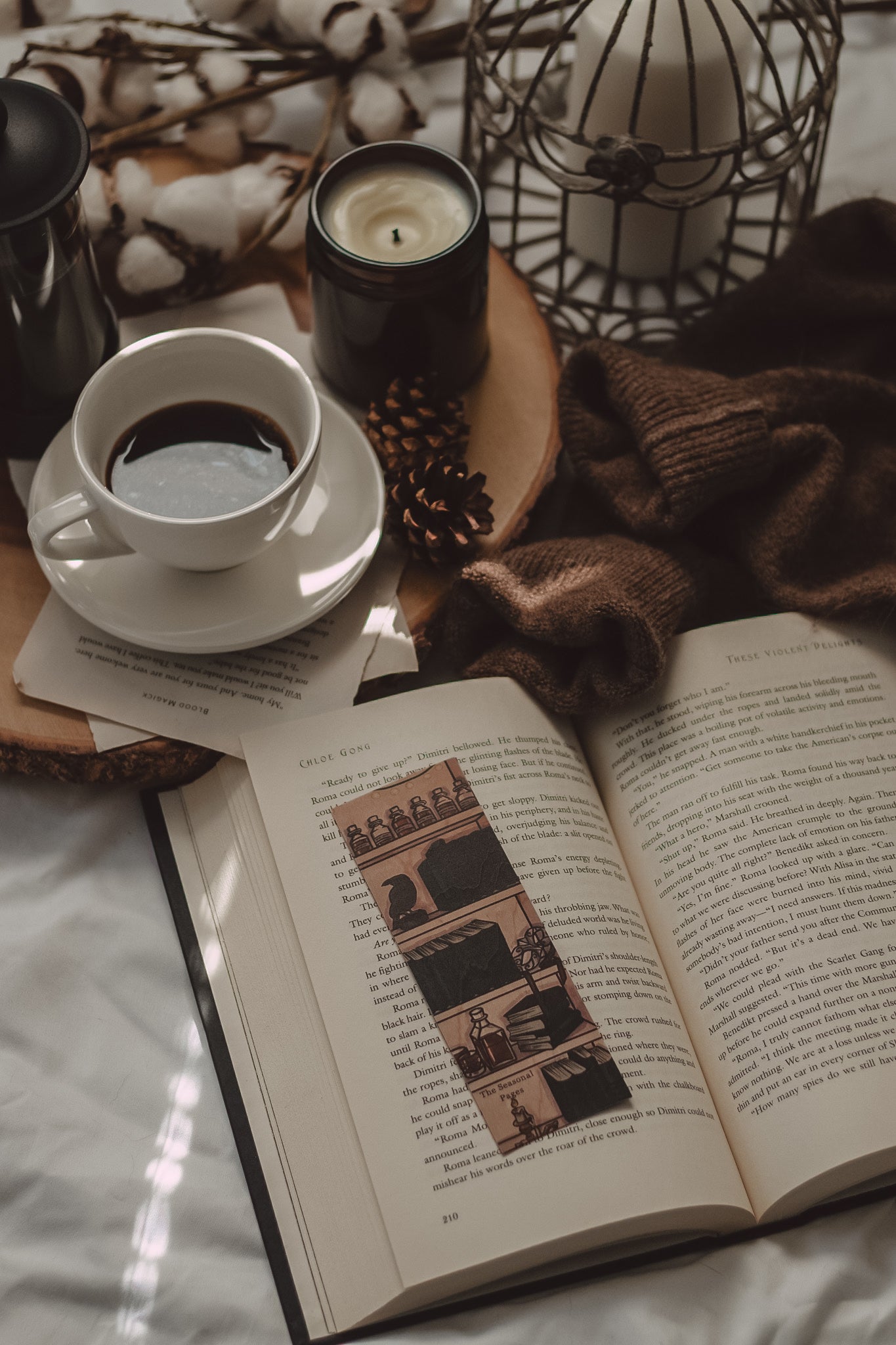 The Charmed Bookshelf Woodmark