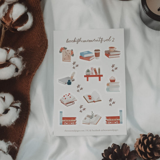 Bookish Moments Vol.2 Sticker Sheet