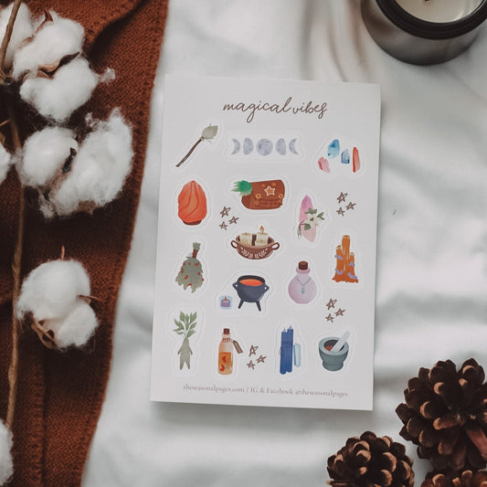 Magical Vibes Sticker Sheet