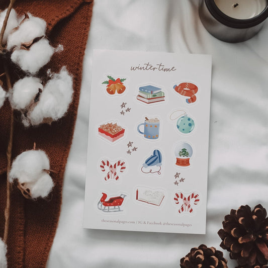 Winter Time Sticker Sheet
