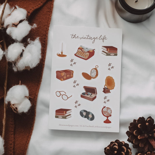 The Vintage Life Sticker Sheet
