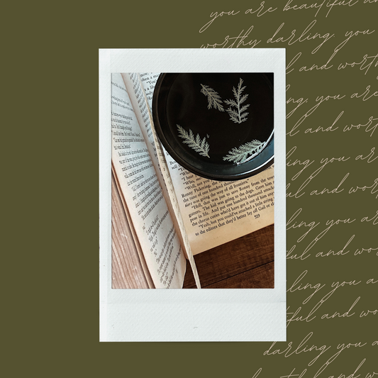 A Cup Of Winter Polaroid