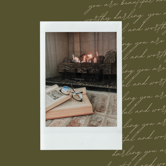 The Fireplace Reading Vol. 2 Polaroid