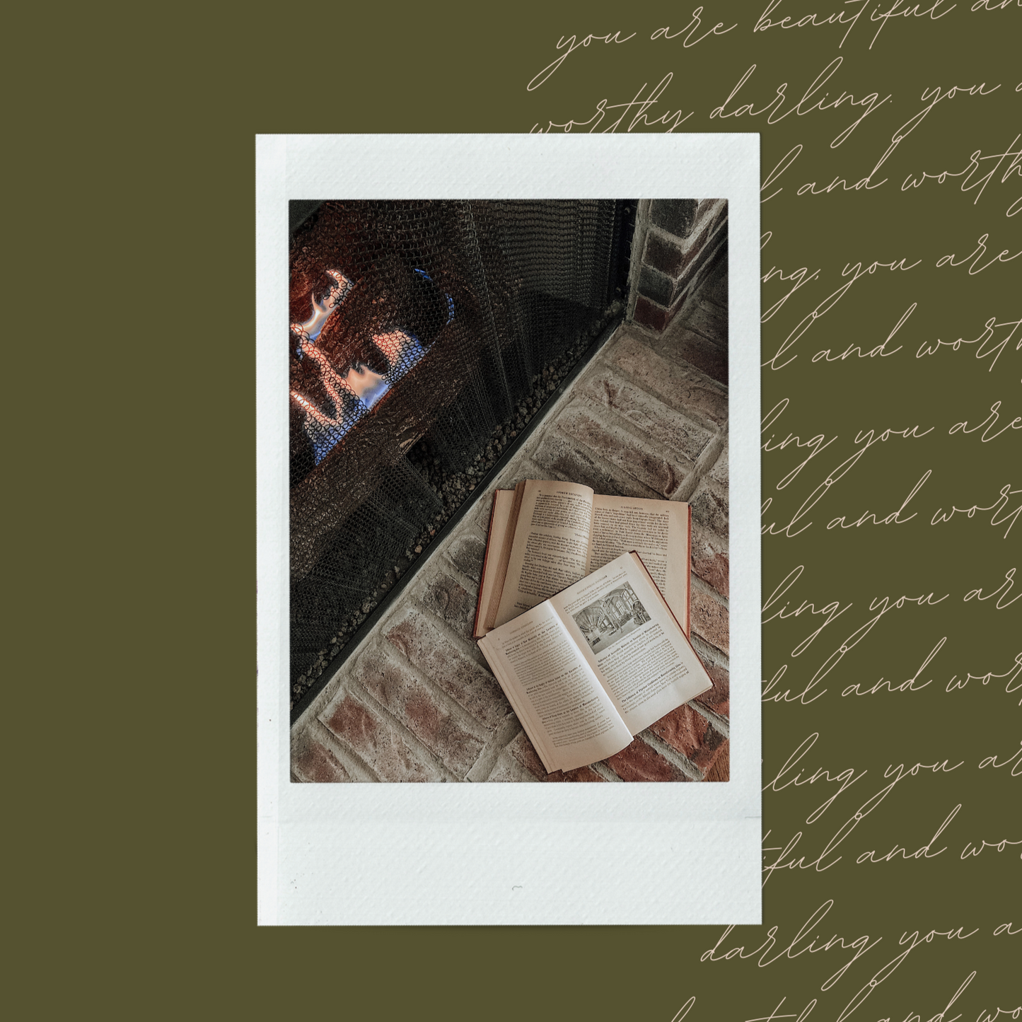 The Fireplace Reading Vol.1 Polaroid