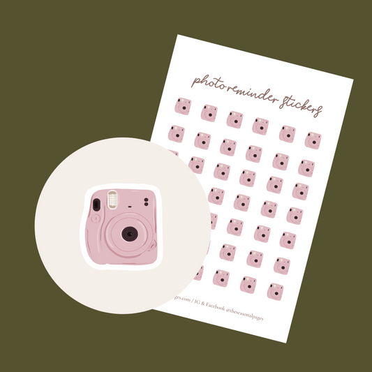 Printable Photo Reminder Stickers