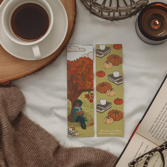 The Rose's Fall Garden Bookmark