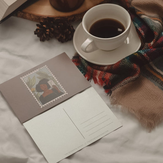 Vintage Stamp Postcard