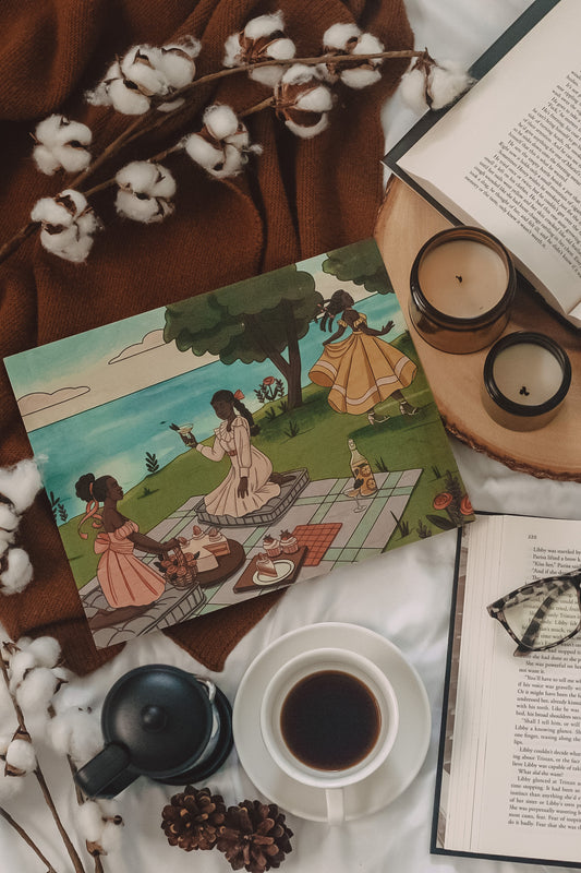 The Cottagecore Wood Print