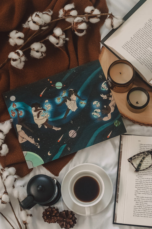 The Zodiac Wood Print