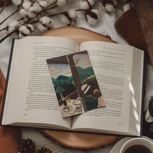 A Cozy Day on a Train Woodmark