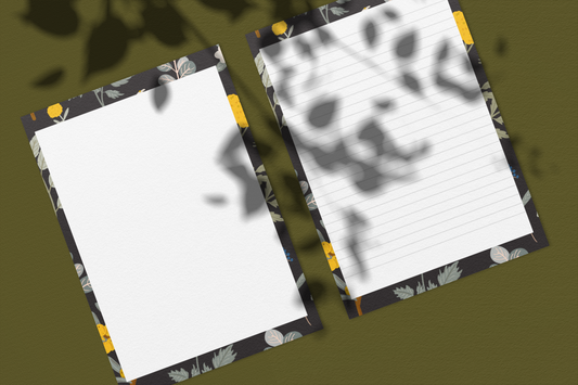 Printable Winter 101 Stationery