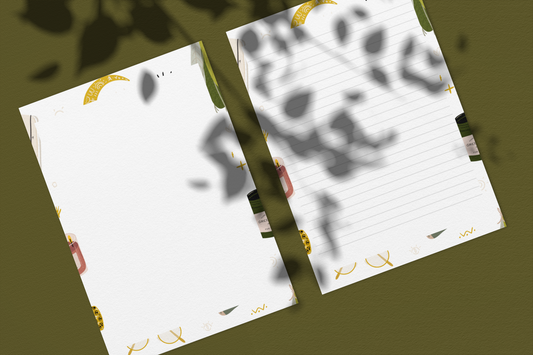 Printable Fall 104 Stationery