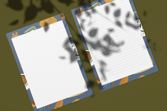 Printable Fall 108 Stationery