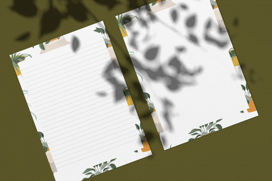 Printable Summer 102 Stationery