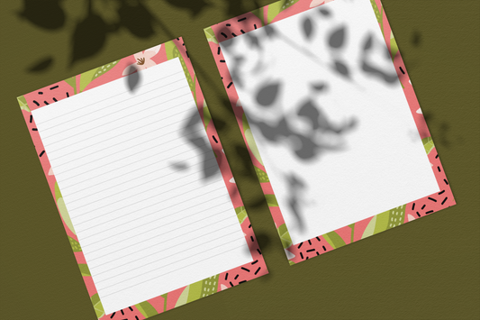 Printable Summer 103 Stationery