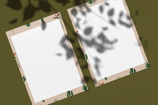 Printable Summer 105 Stationery