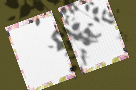 Printable Zoe Stationery