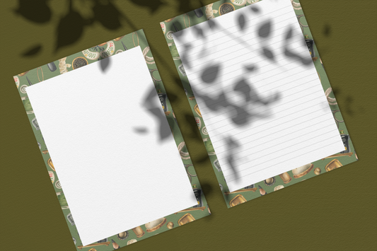 Printable Sewing Life Stationery