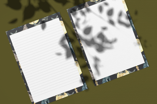 Spooky Night Stationery Printable