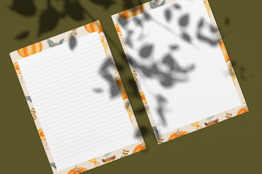 Halloween Vibes Vol. 2 Stationery Printable