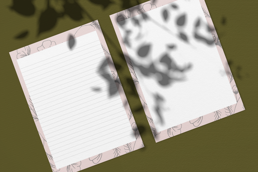 Printable Pink Stationery