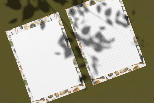 Printable Sewing Stationery