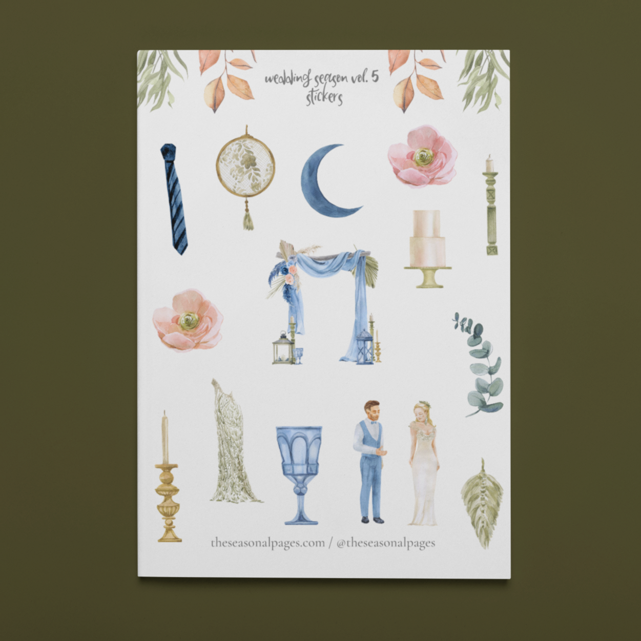 Printable Wedding Season Vol. 5 Sticker Set