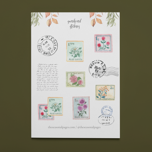 Printable Snailmail Sticker Set