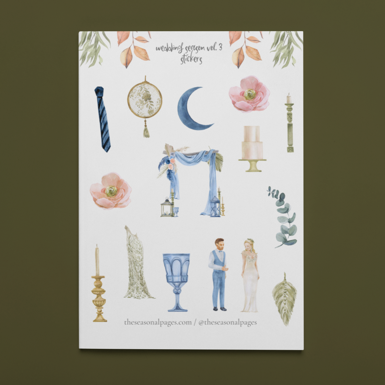 Printable Wedding Season Vol. 3 Sticker Set