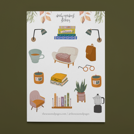 Printable Daily Reading Sticker Set